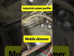 Máy tách dầu làm mát CNC hiệu quả Lỏng cắt lớn và bột loại bỏ dầu