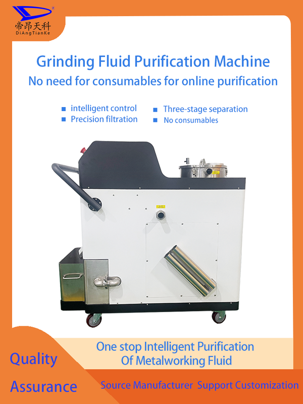 Áp suất không khí làm việc 0,4-0,6MPa Hệ thống lọc chất làm mát CNC được thiết kế để loại bỏ hạt và kéo dài tuổi thọ của chất làm mát