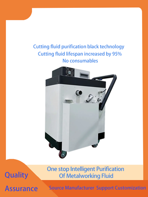 Máy tách dầu làm mát CNC màu trắng sữa và đen bao gồm bộ nguồn 220V 50Hz hoặc 110V 60Hz và giá trị Ozone 500mg M3 để tách dầu